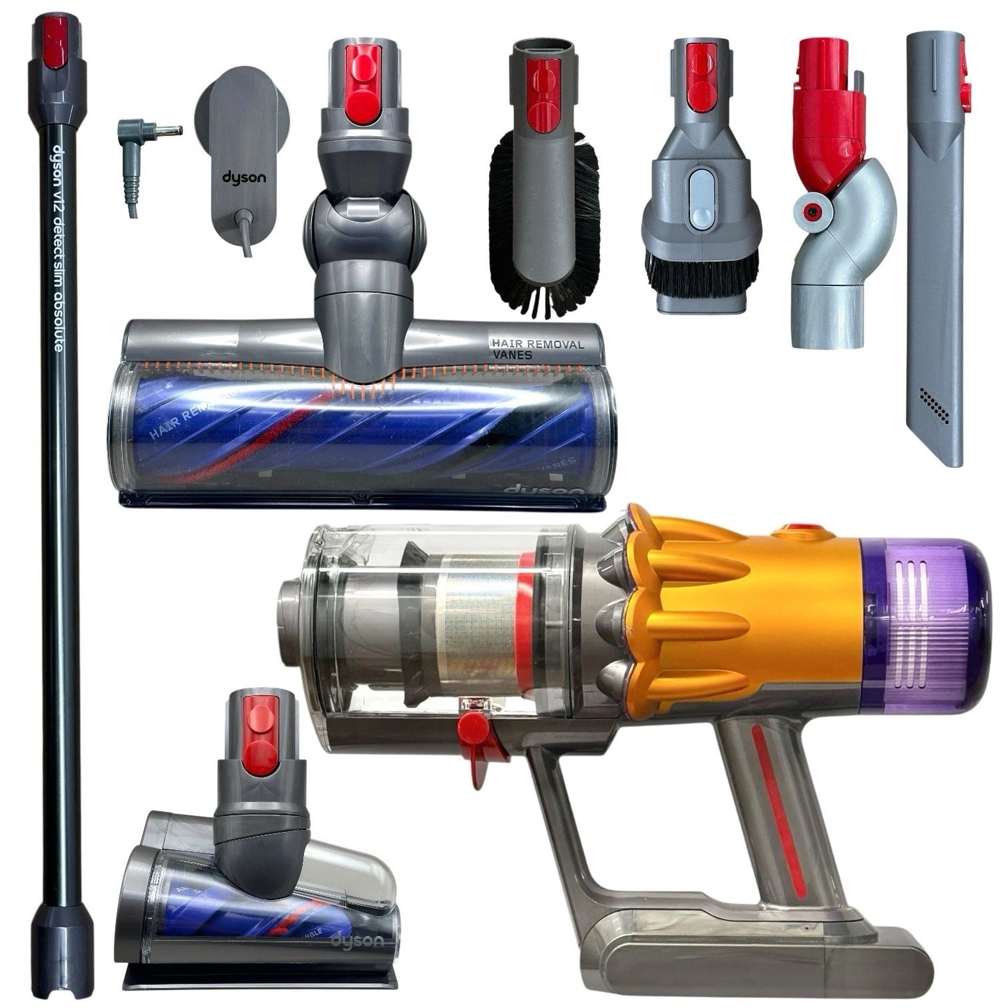 Dyson V12 Detect Slim Absolute Cordless Vacuum Cleaner Excellent Condition