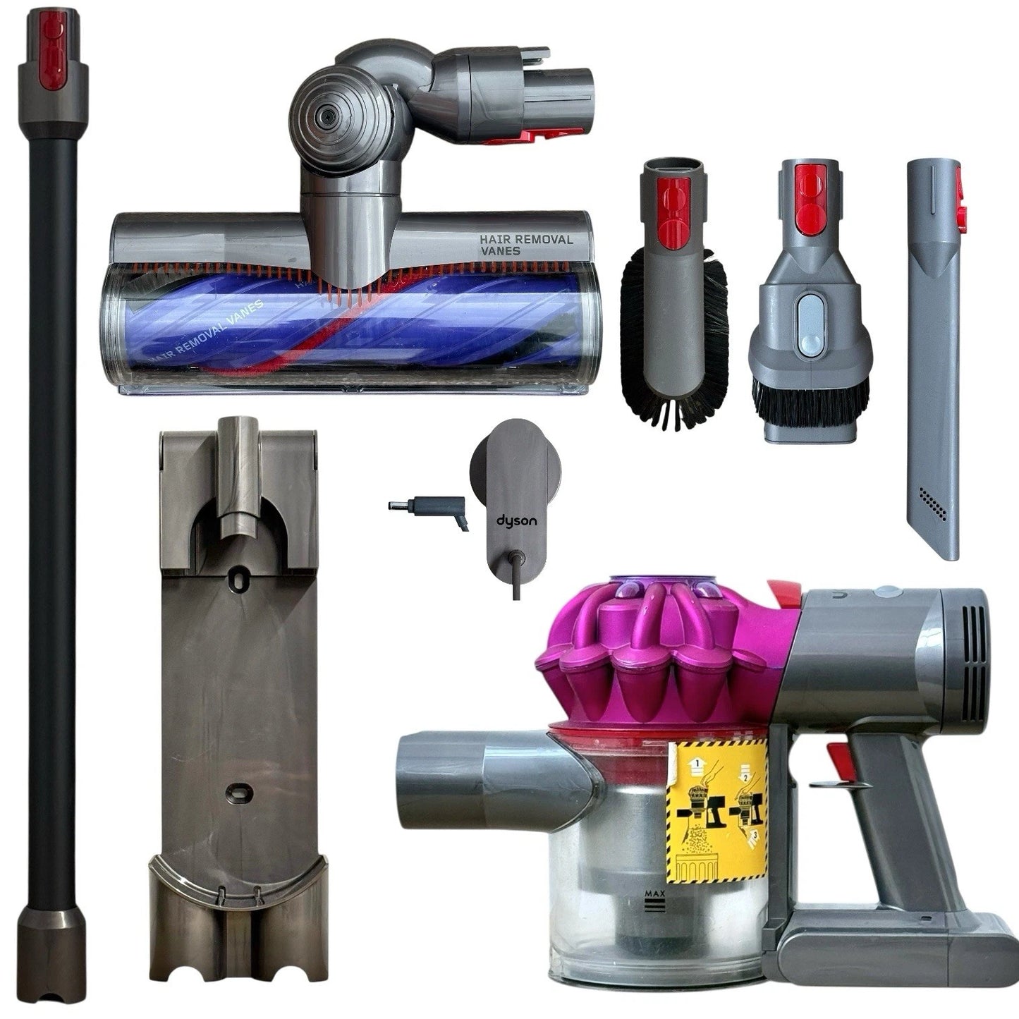 Dyson V7 Cordless Vacuum Cleaner Hoover Animal Refurbished Renewed Warranty