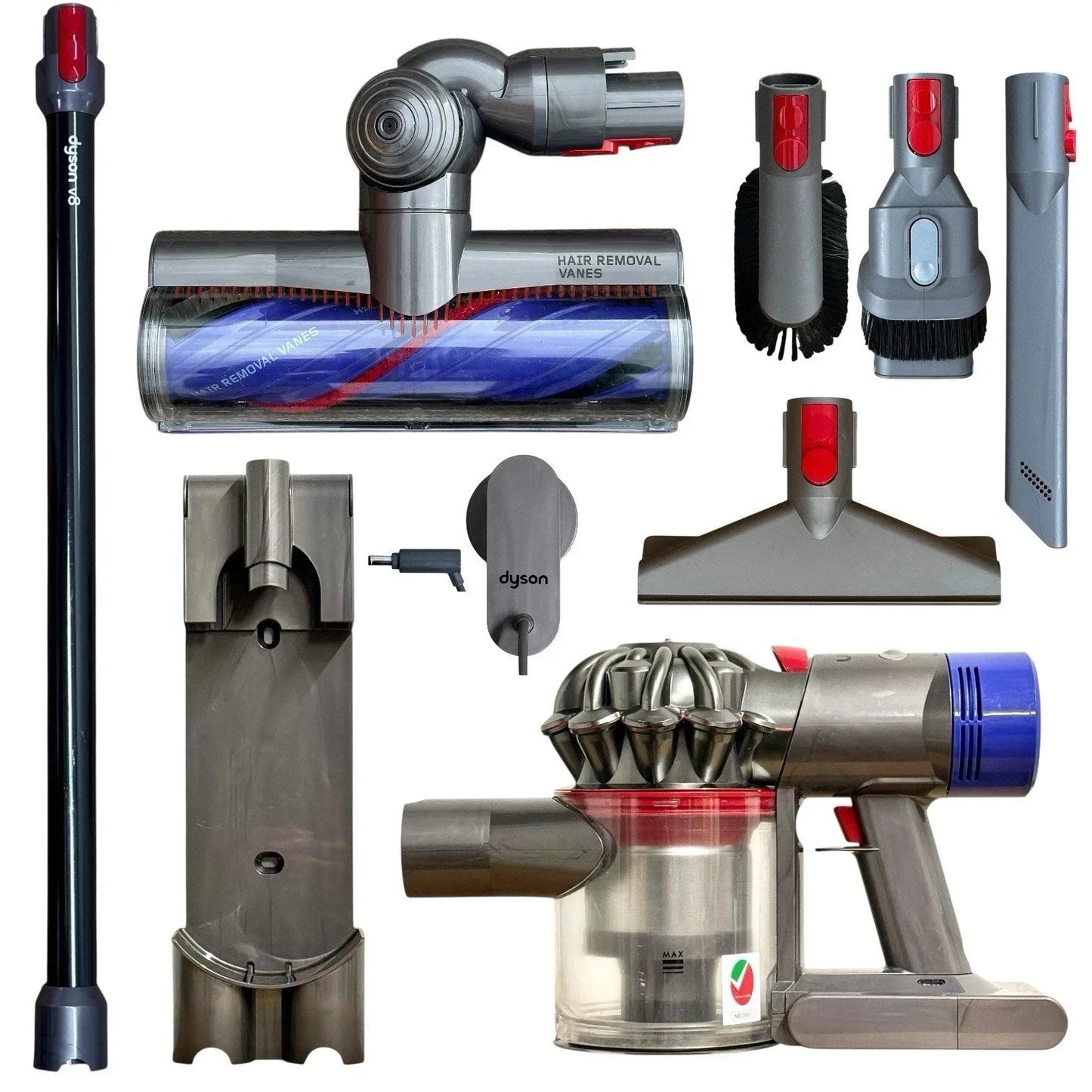 Dyson V8 Cordless Vacuum Cleaner Hoover Animal Refurbished Warranty NEW Battery