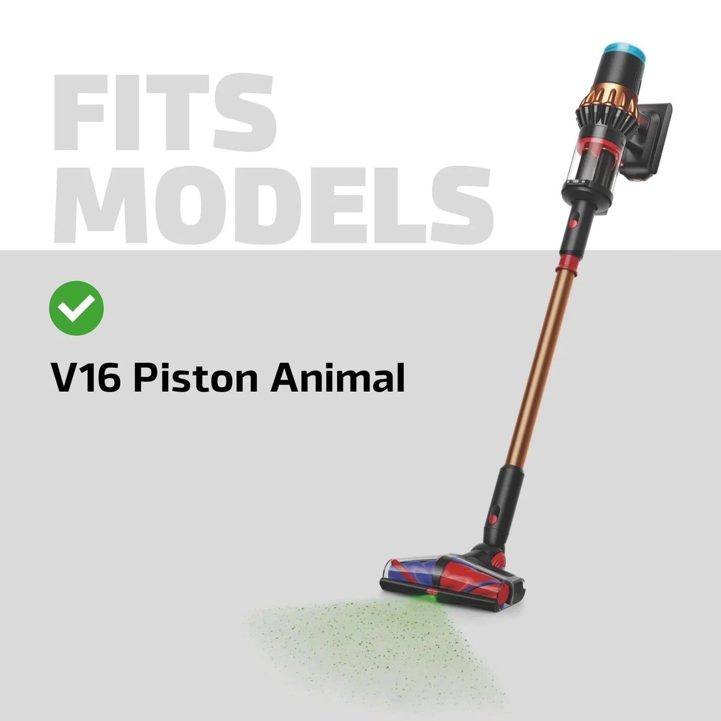 Genuine Dyson V16 Piston Floors Cones Floor Brush Head Animal Cordless 974681-02