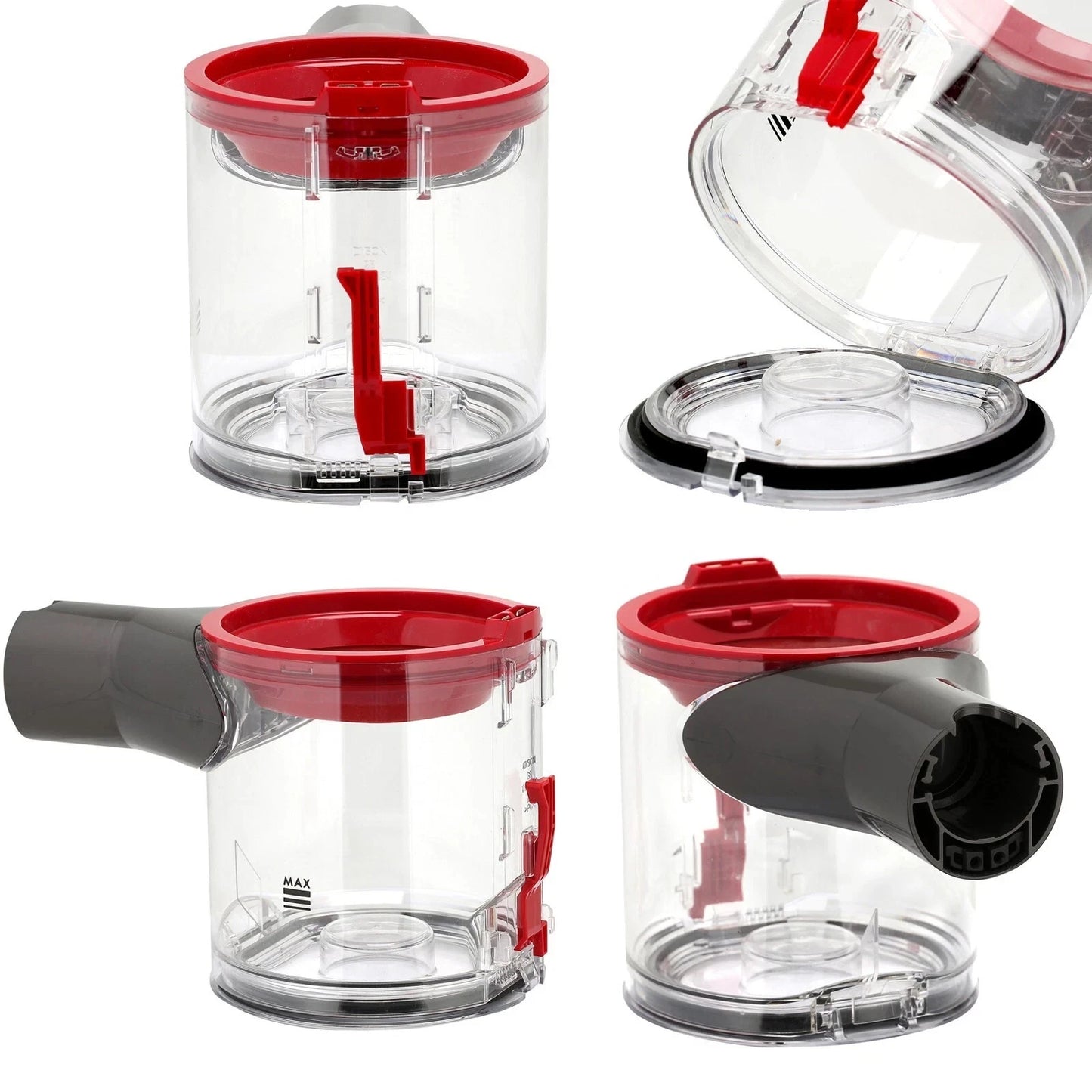Genuine Dyson V8 Animal Dust Dirt Container Bin SV10 Stick Vacuum Cleaner Hoover