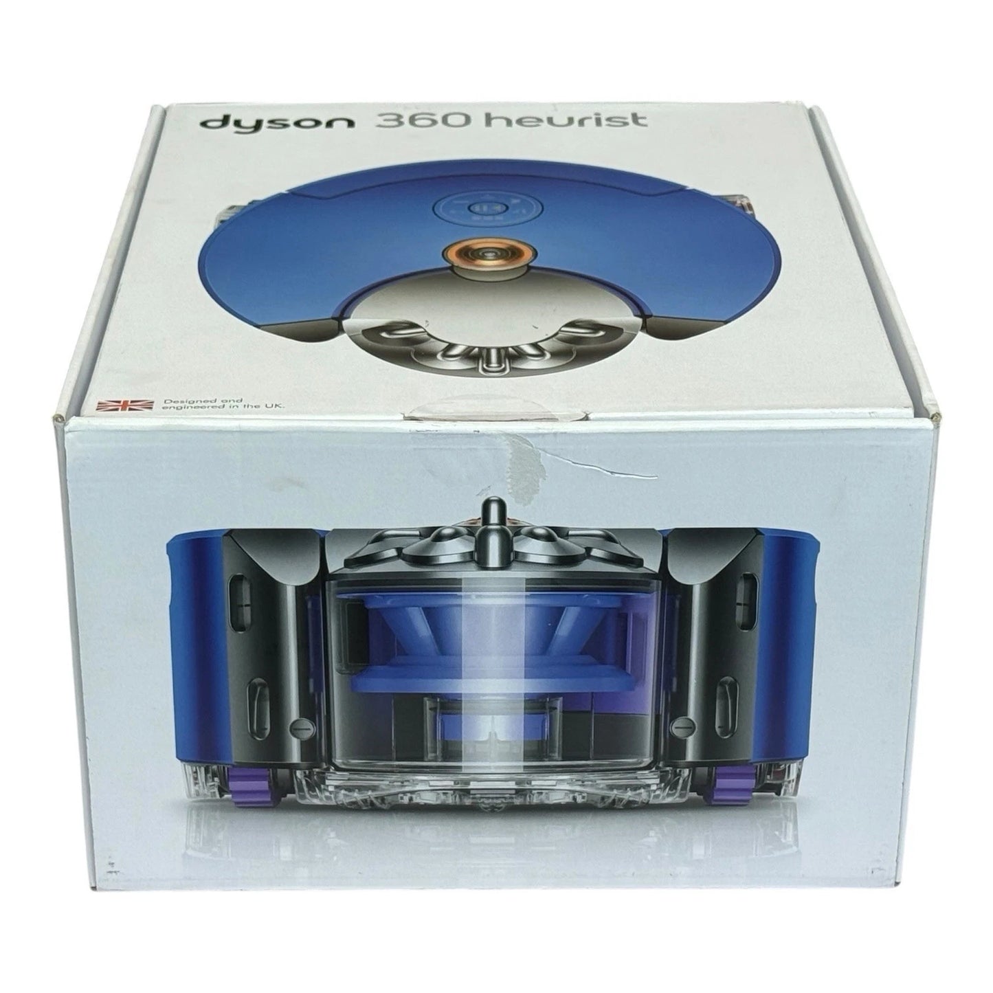 Genuine Dyson 360 Heurist Robot Vacuum Cleaner Cordless Hoover Nickel Blue