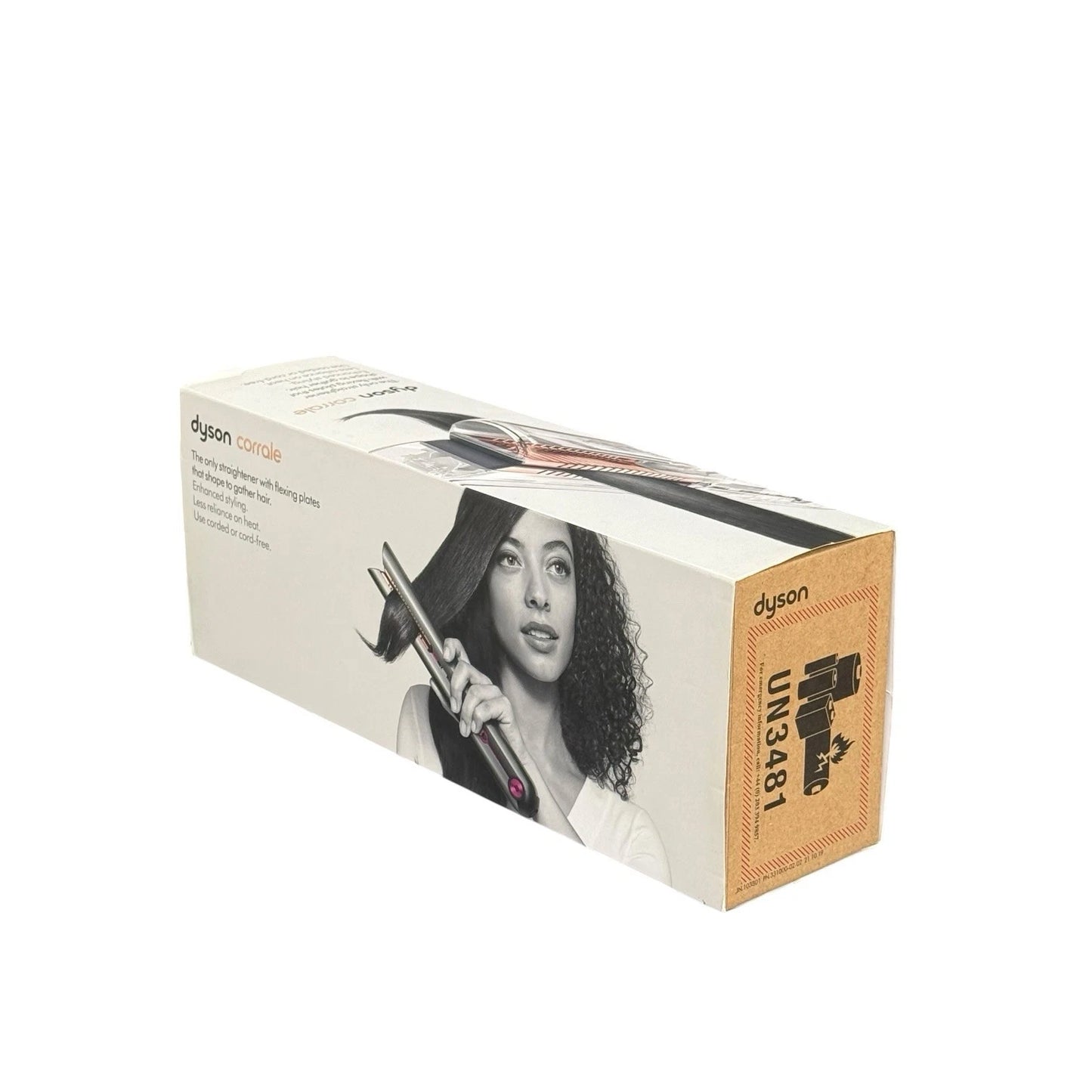 Dyson Corrale Hair Straightener HS03 Black Nickel Fuchsia Complete Styler Comb