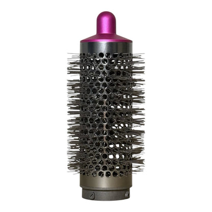 Genuine Dyson Airwrap Hair Styler Volumising Brush Attachment Nickel Fuchsia