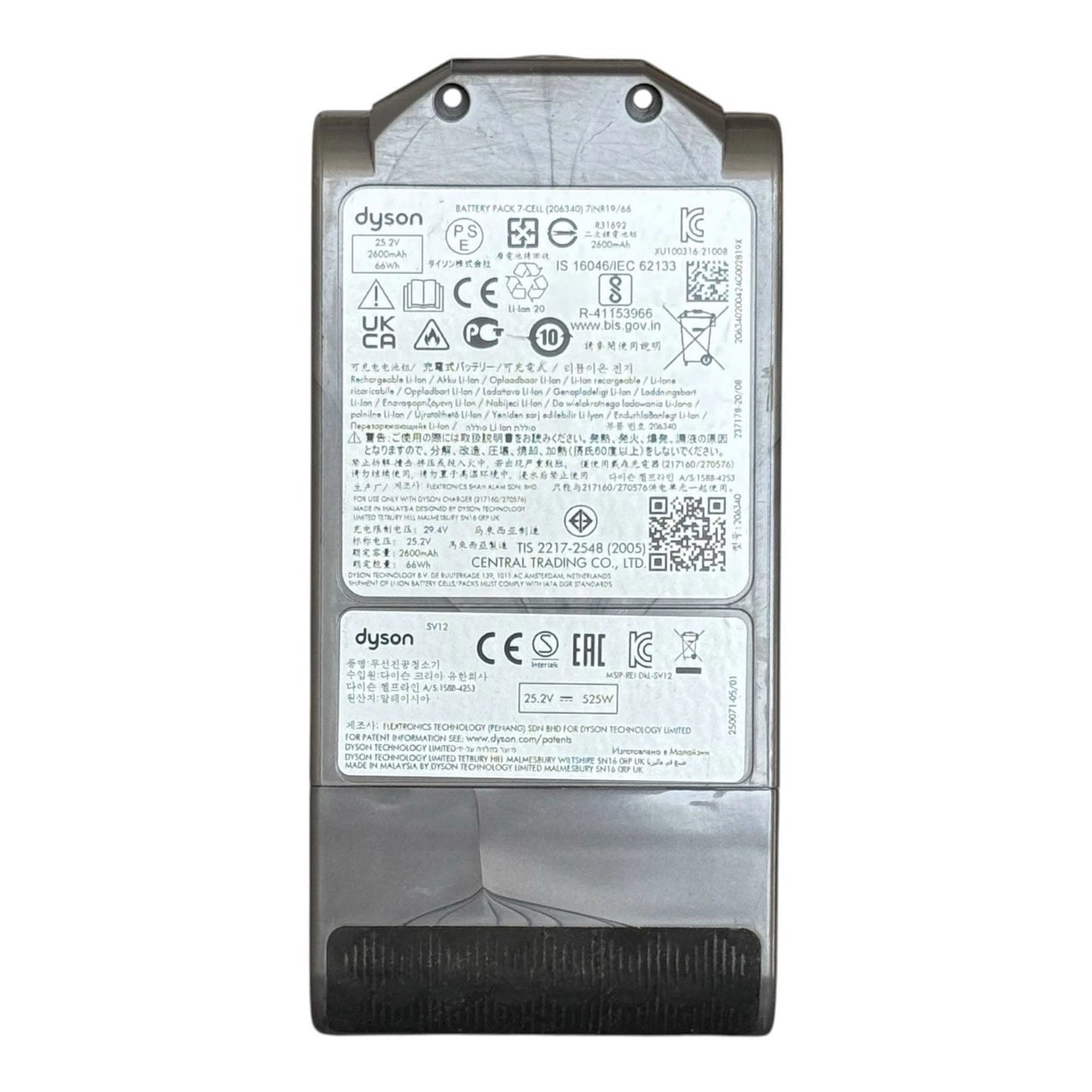 Genuine Dyson SV12 Battery V10 Cordless Power Pack 969352-02 Screw In Vacuum