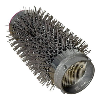 Genuine Dyson Airwrap Hair Styler Volumising Brush Attachment Nickel Fuchsia